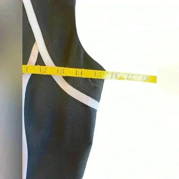 Calvin Klein Black w/ White Piping Sheath Dress Size 2 Business Classic Neutral - Picture 7 of 11